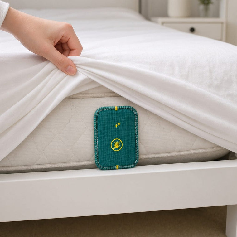 Clean sheet lifted to reveal source zone under bedding