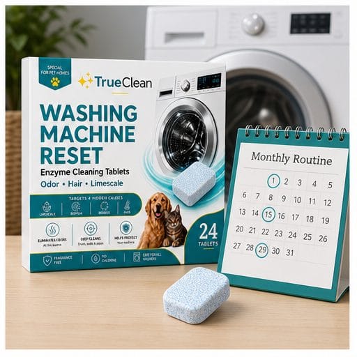 Monthly TrueClean washer reset routine